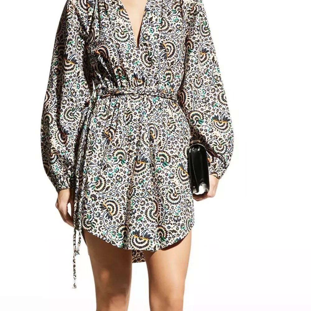 A.L.C Elegant Multicolor Printed Dress